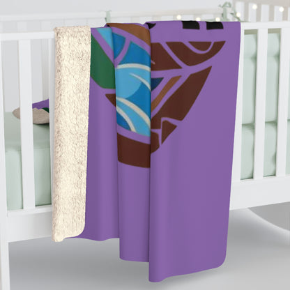 Cozy Sherpa Fleece Blanket - BE-WAI Design for Outdoors & Home