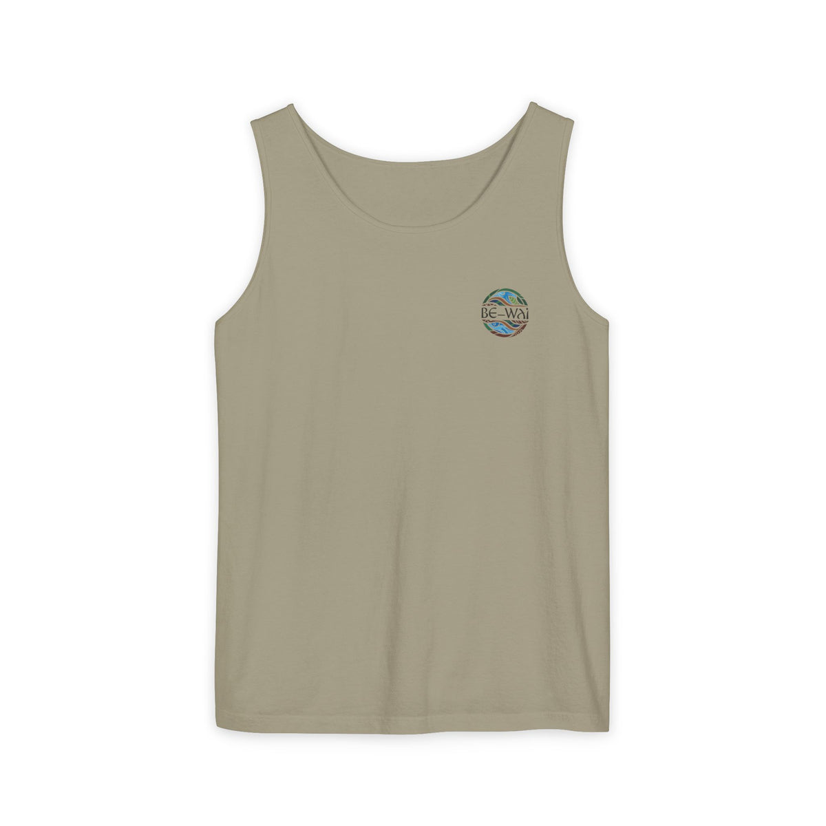 Tank Top - Fine Line Geometric Orca Water Motiv