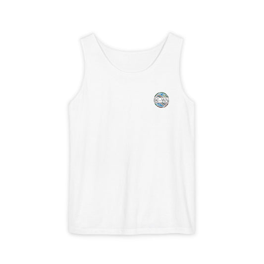 Tank Top - Fine Line Geometric Orca Water Motiv