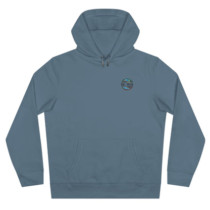 Be_Wai Hoodie - geometric Orca Design backside