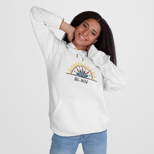Be_Wai Hoodie - Mandala Design - Sundown