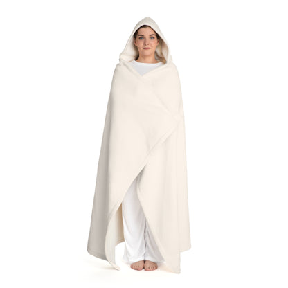 Be_Wai Hooded Sherpa Fleece Blanket
