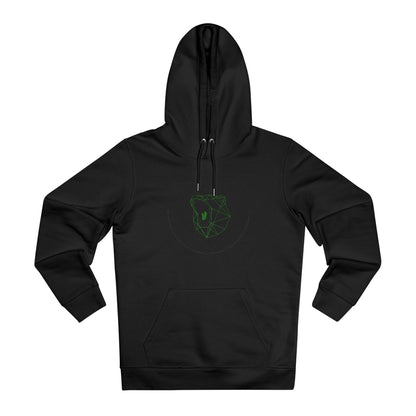 Be_Wai Hoodie - Minimalist Bear Graphic front
