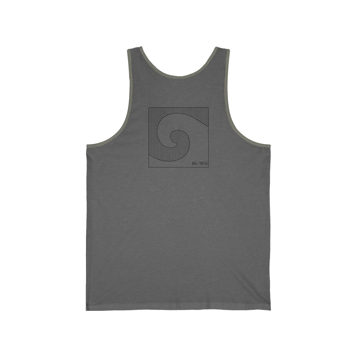 Be_Wai Tanktop - Minimalistic Wave Design
