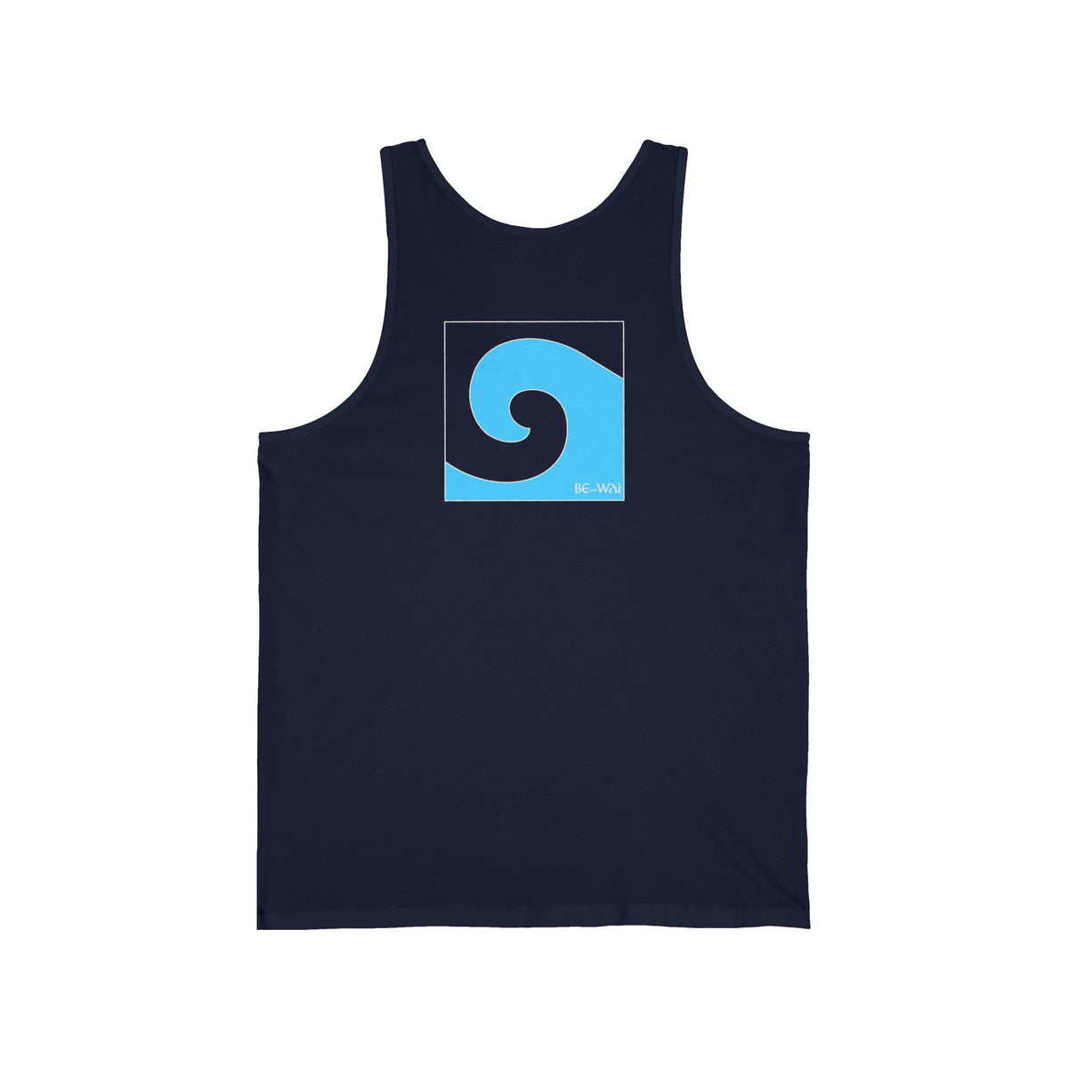 Be_Wai Tanktop - Minimalistic Wave Design color