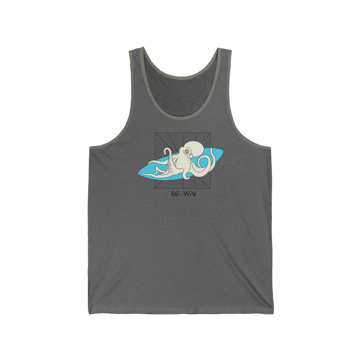 Be_Wai Tank Top - Surfing Octopus