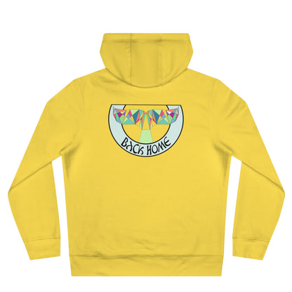 Be_Wai Hoodie - geometric Orca Design backside