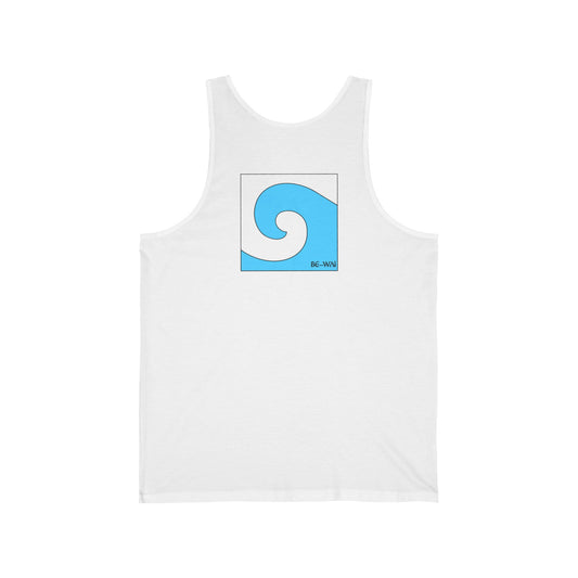 Be_Wai Tanktop - Minimalistic Wave Design color