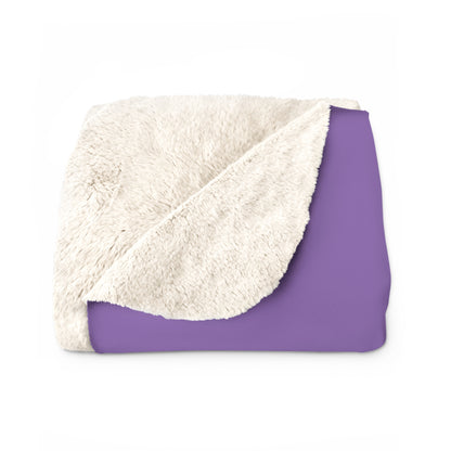 Cozy Sherpa Fleece Blanket - BE-WAI Design for Outdoors & Home