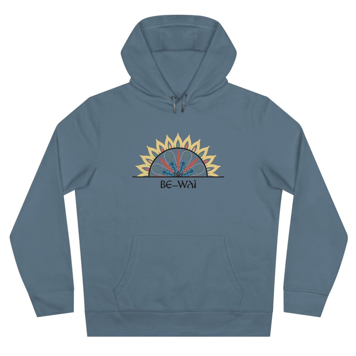 Be_Wai Hoodie - Mandala Design - Sundown