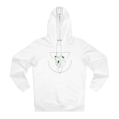 Be_Wai Hoodie - Minimalist Bear Graphic front