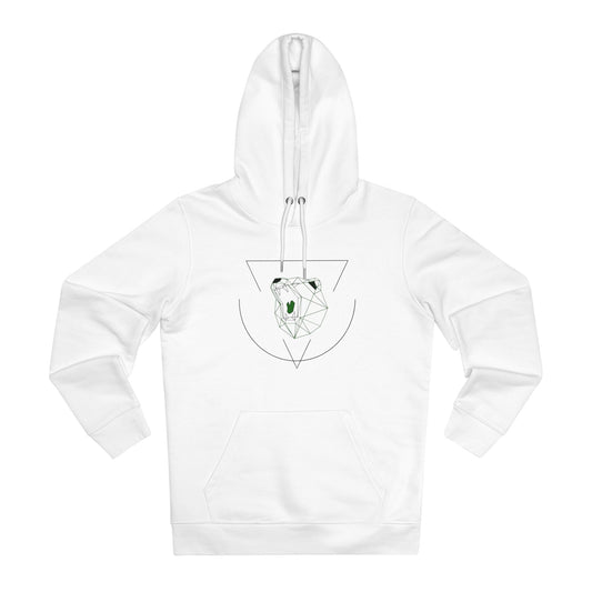 Be_Wai Hoodie - Minimalist Bear Graphic front