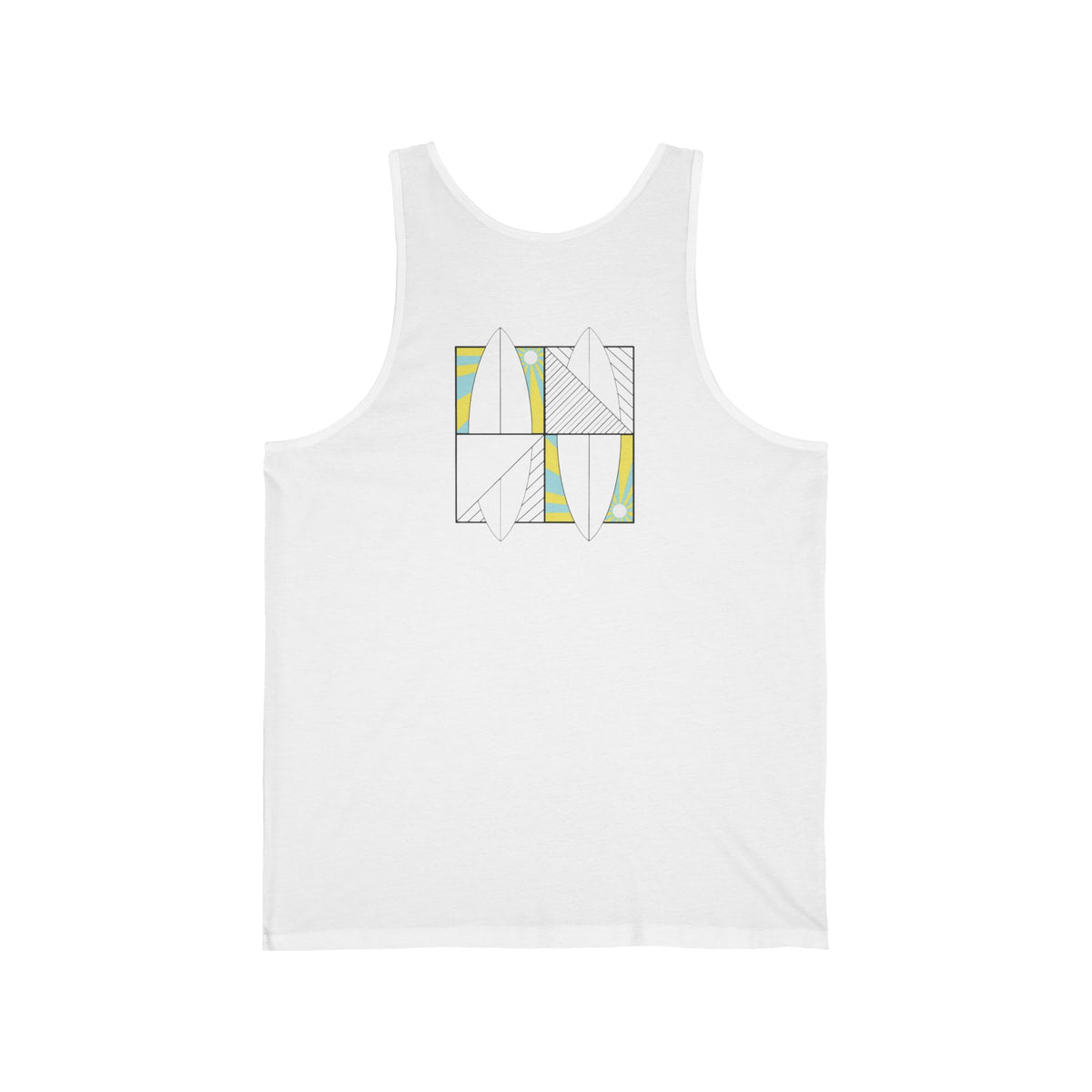 Be_Wai Tanktop - Surfboard Design