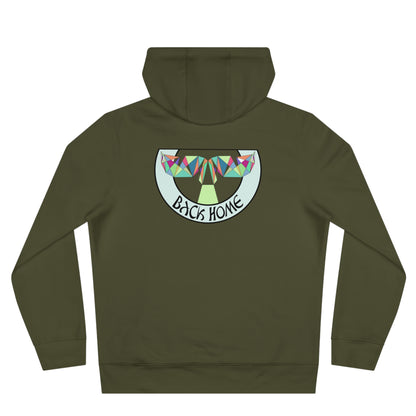 Be_Wai Hoodie - geometric Orca Design backside