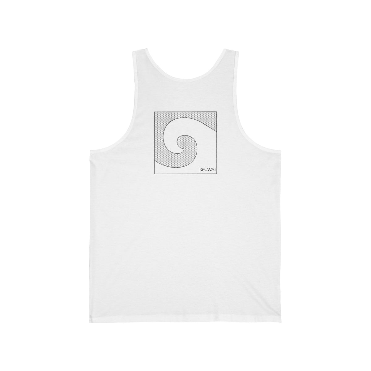 Be_Wai Tanktop - Minimalistic Wave Design