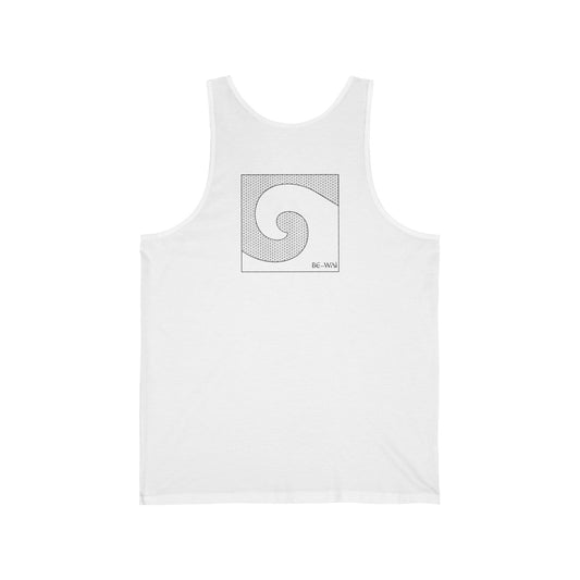 Be_Wai Tanktop - Minimalistic Wave Design