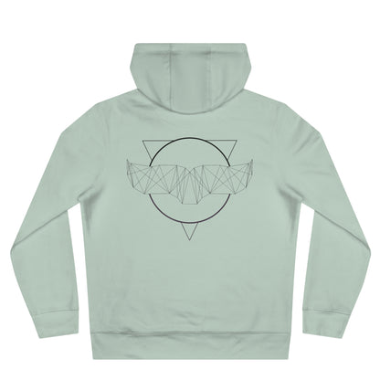 Be_Wai Hoodie - geometric Orca Design backside