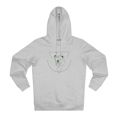 Be_Wai Hoodie - Minimalist Bear Graphic front
