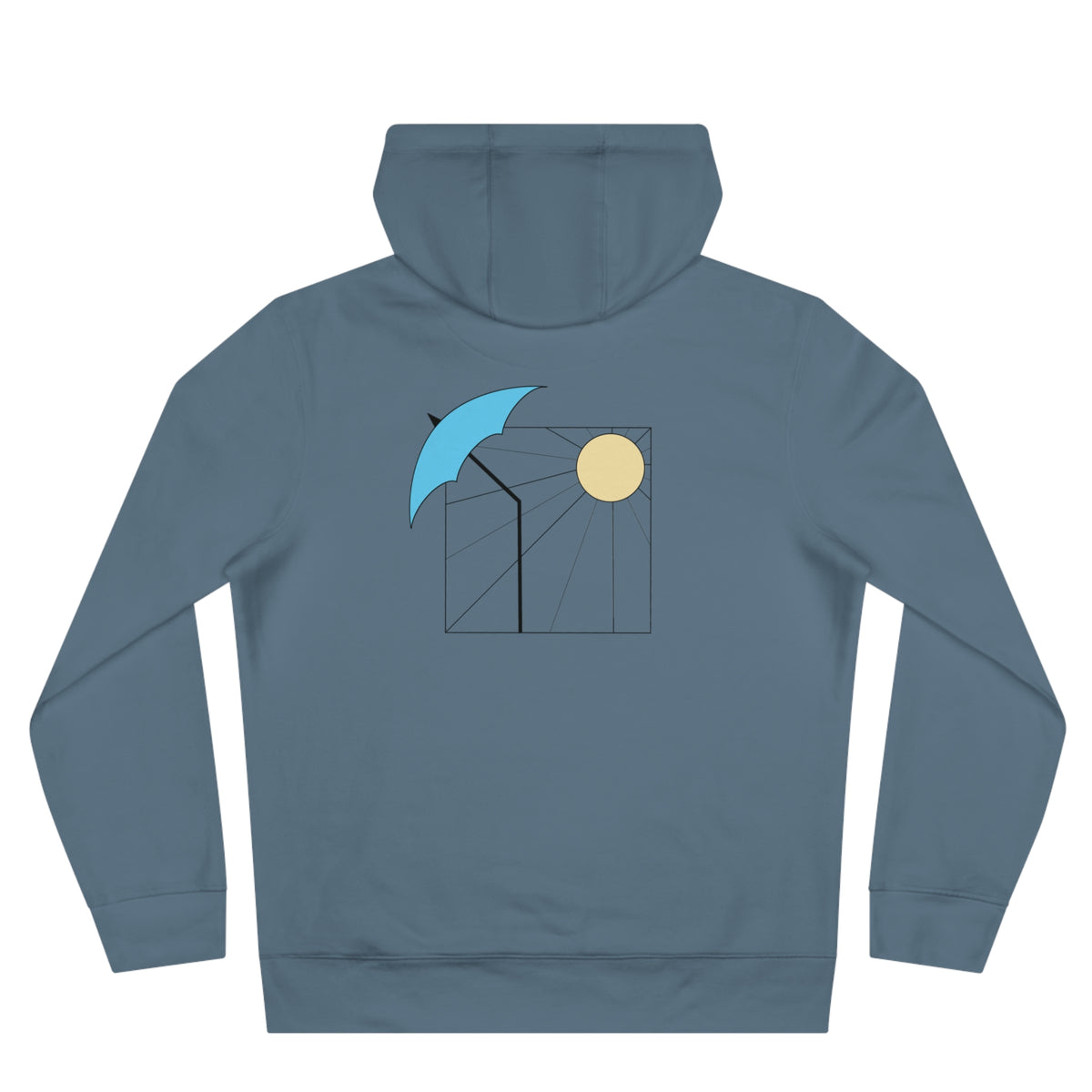 Be_Wai Hoodie - Beach Motiv backside