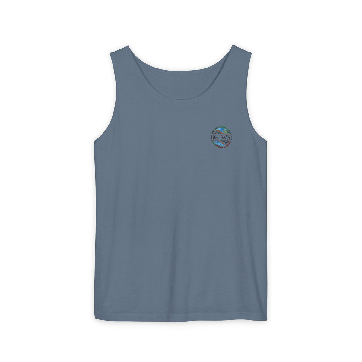 Tank Top - Fine Line Geometric Orca Water Motiv