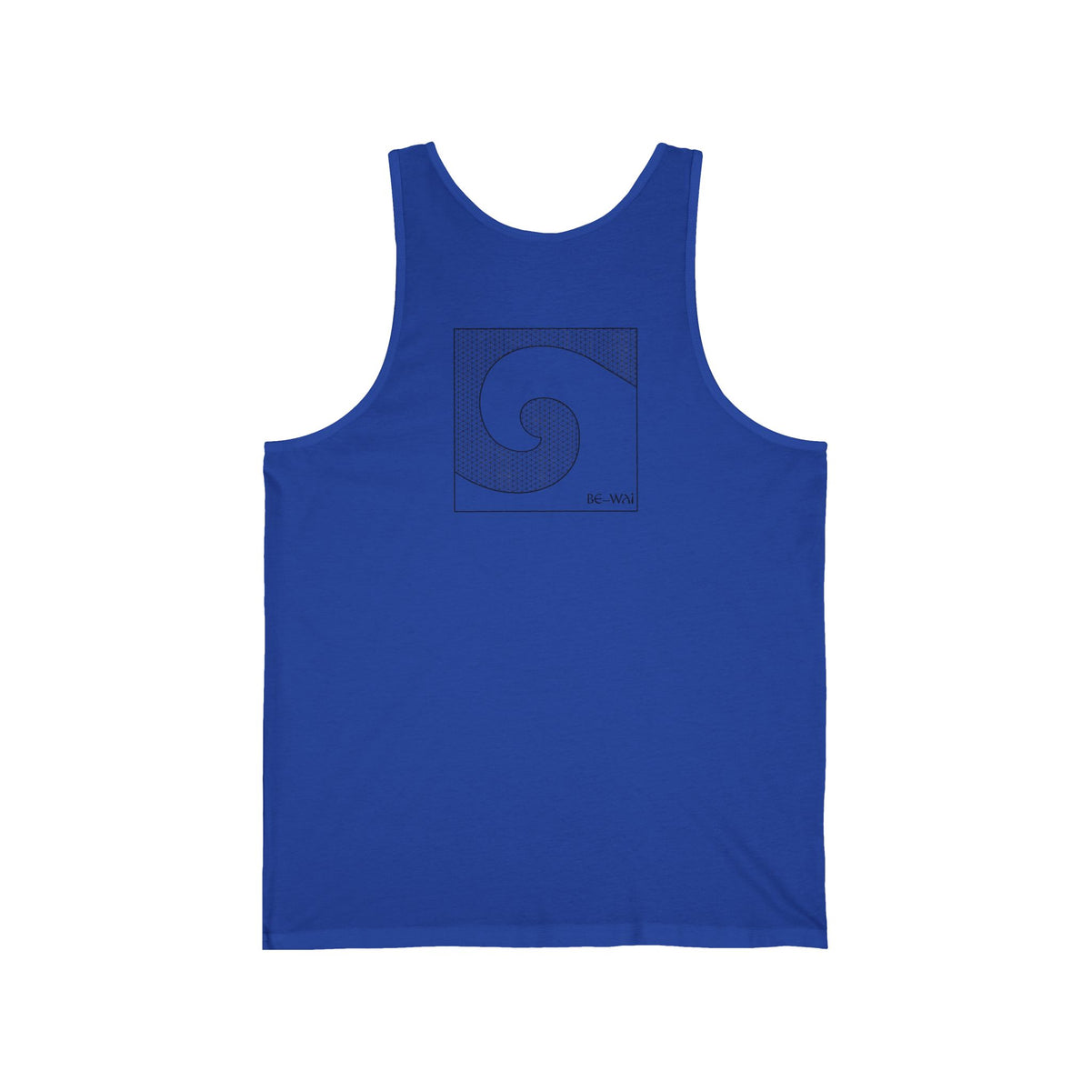 Be_Wai Tanktop - Minimalistic Wave Design