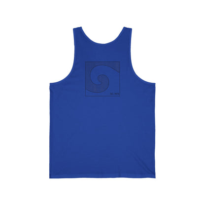 Be_Wai Tanktop - Minimalistic Wave Design