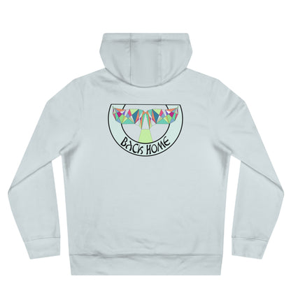Be_Wai Hoodie - geometric Orca Design backside