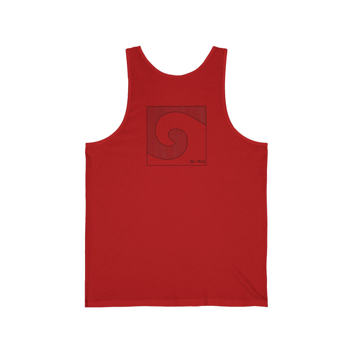 Be_Wai Tanktop - Minimalistic Wave Design