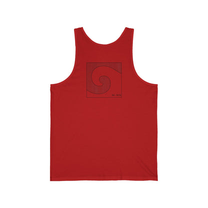 Be_Wai Tanktop - Minimalistic Wave Design