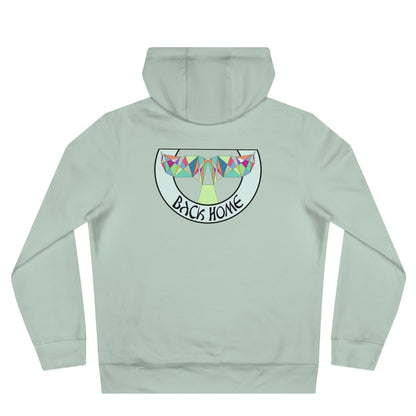 Be_Wai Hoodie - geometric Orca Design backside