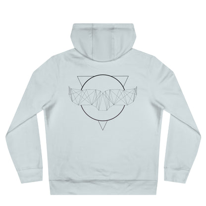 Be_Wai Hoodie - geometric Orca Design backside