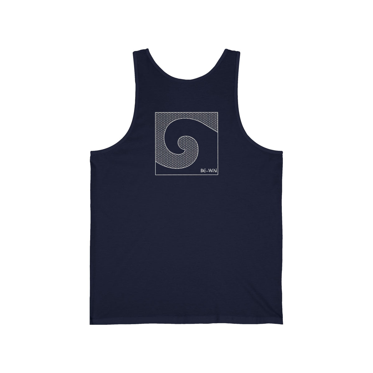 Be_Wai Tanktop - Minimalistic Wave Design