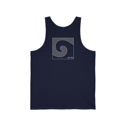 Be_Wai Tanktop - Minimalistic Wave Design