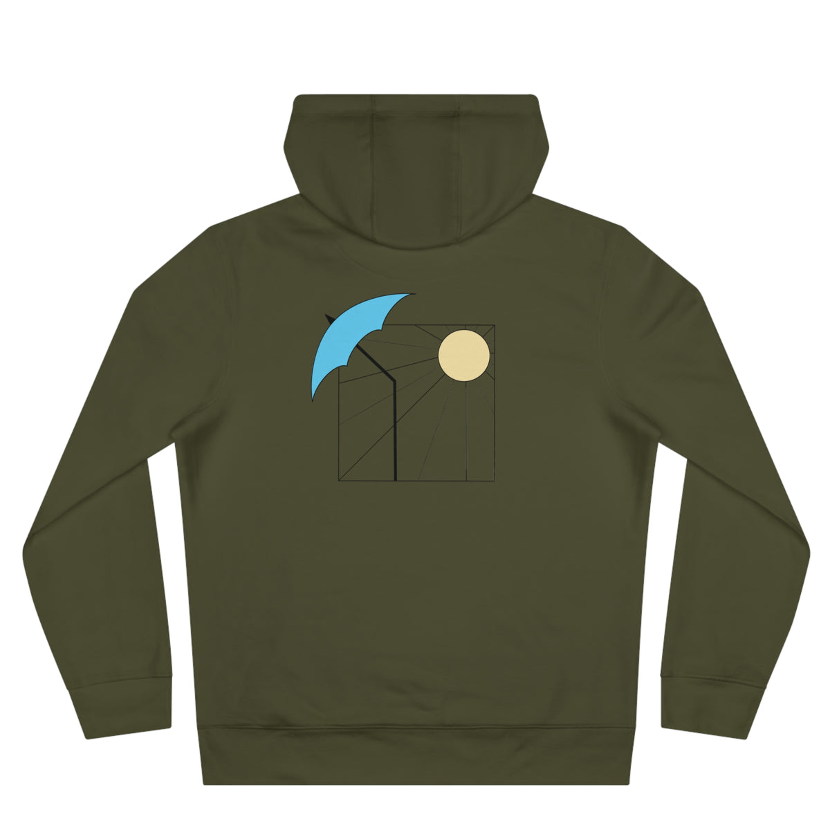 Be_Wai Hoodie - Beach Motiv backside