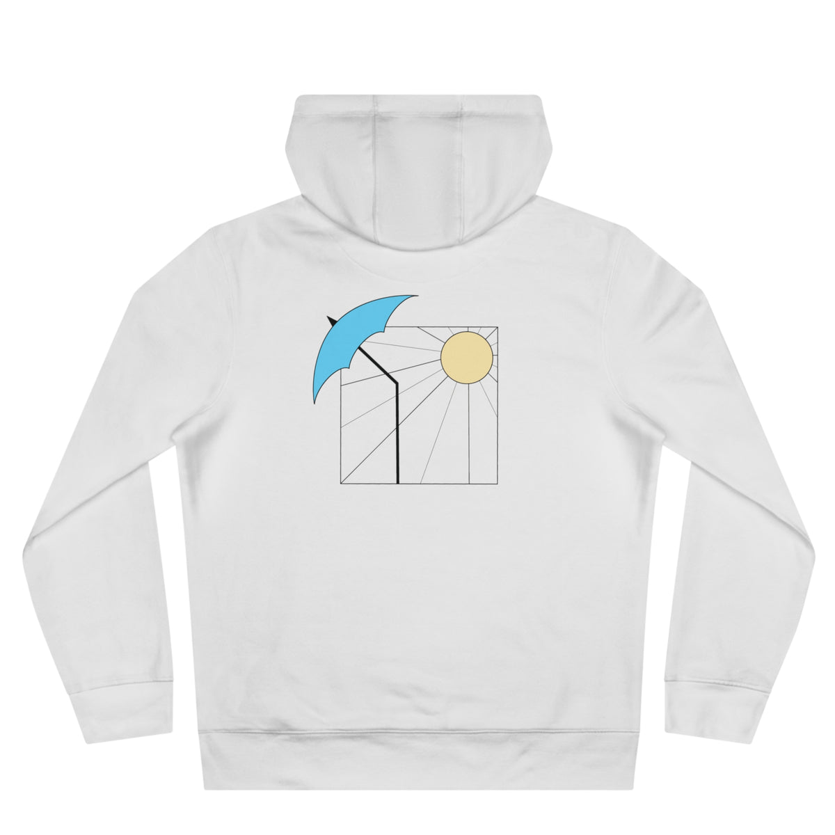 Be_Wai Hoodie - Beach Motiv backside
