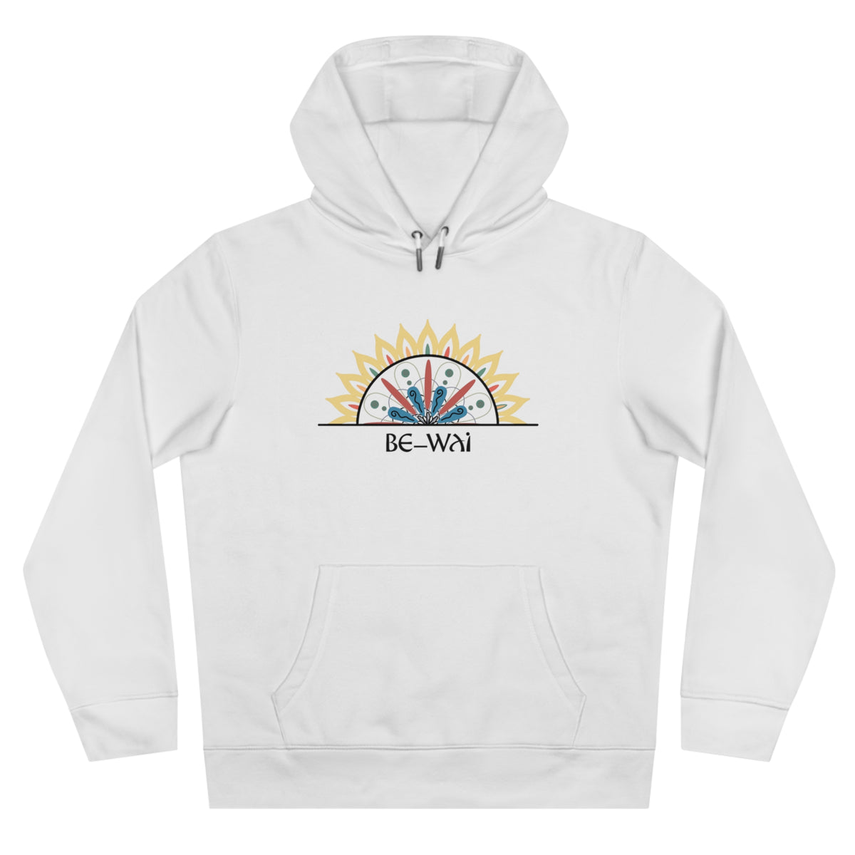 Be_Wai Hoodie - Mandala Design - Sundown