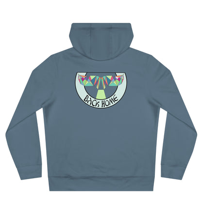 Be_Wai Hoodie - geometric Orca Design backside