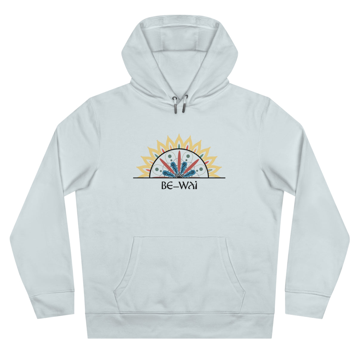 Be_Wai Hoodie - Mandala Design - Sundown