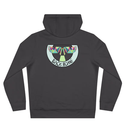 Be_Wai Hoodie - geometric Orca Design backside