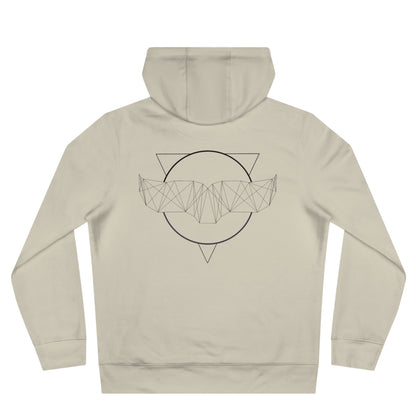 Be_Wai Hoodie - geometric Orca Design backside
