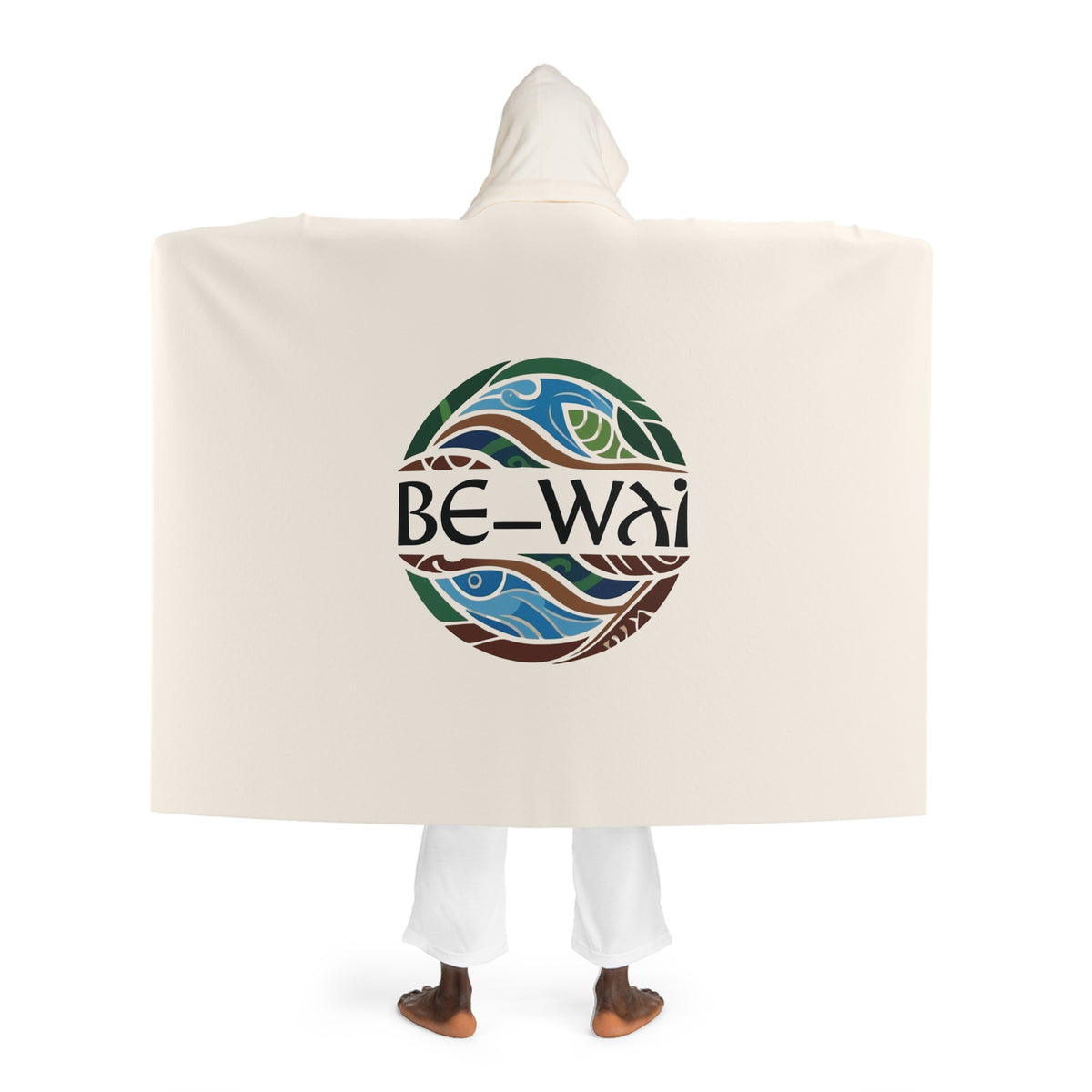 Hooded Sherpa Fleece Blanket