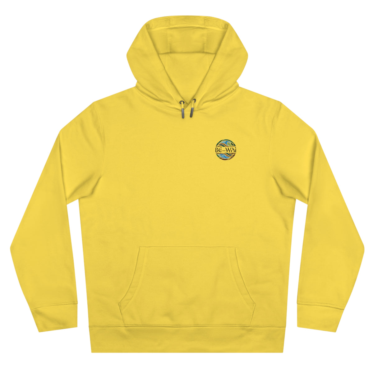 Be_Wai Hoodie - geometric Orca Design backside